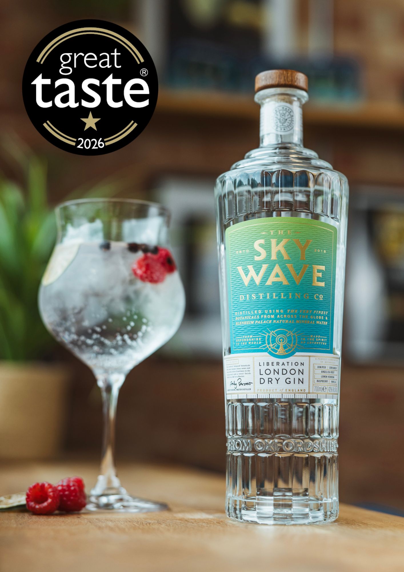 Sky Wave Liberation London Dry Gin - Image 5