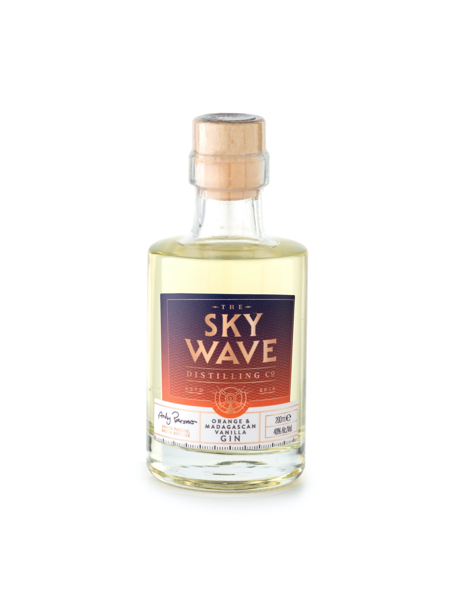 Orange - Gin the & Vanilla-flavour Wave Sky UK in Buy