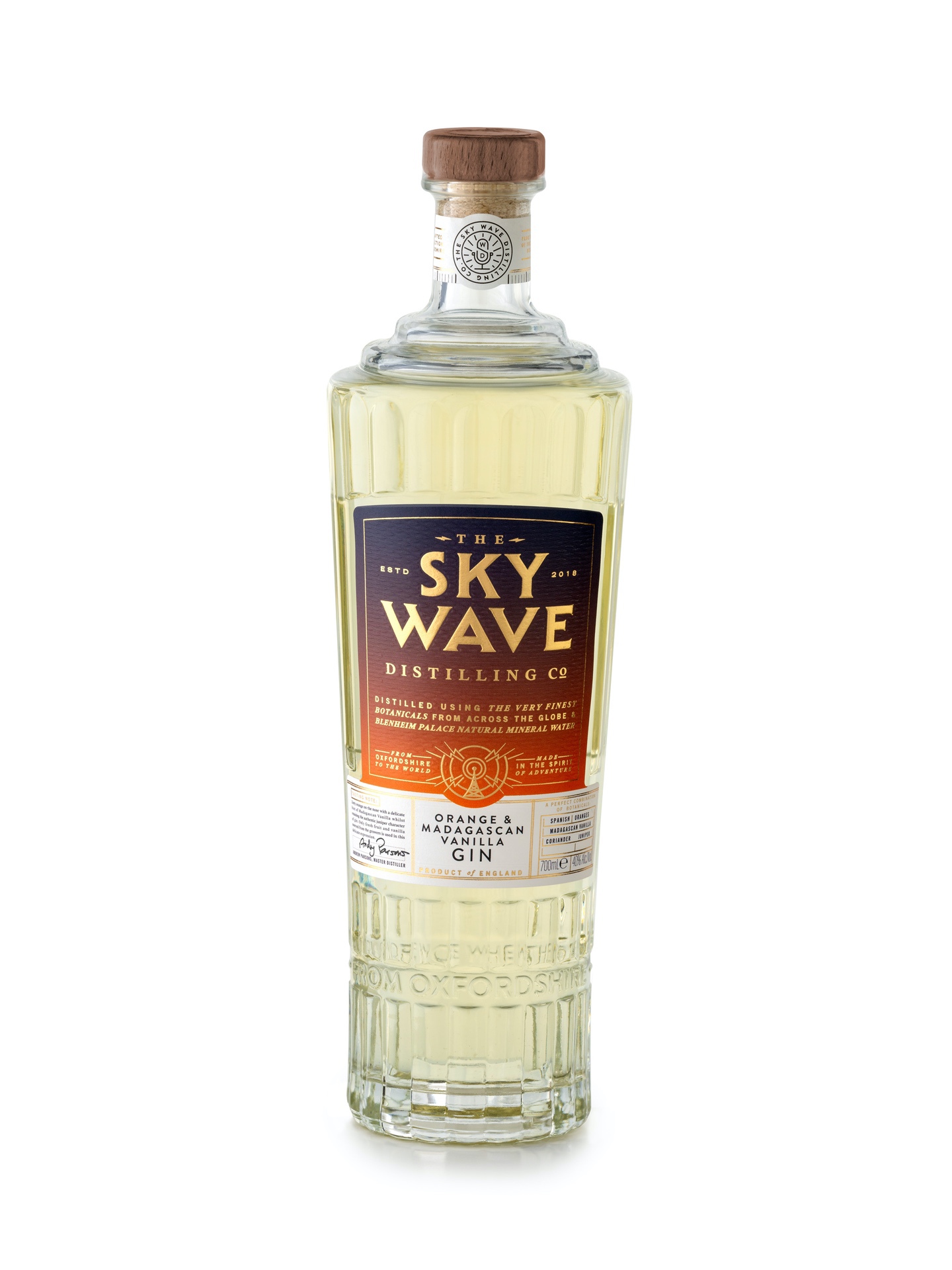 Buy Orange & Vanilla-flavour Gin in the UK - Sky Wave