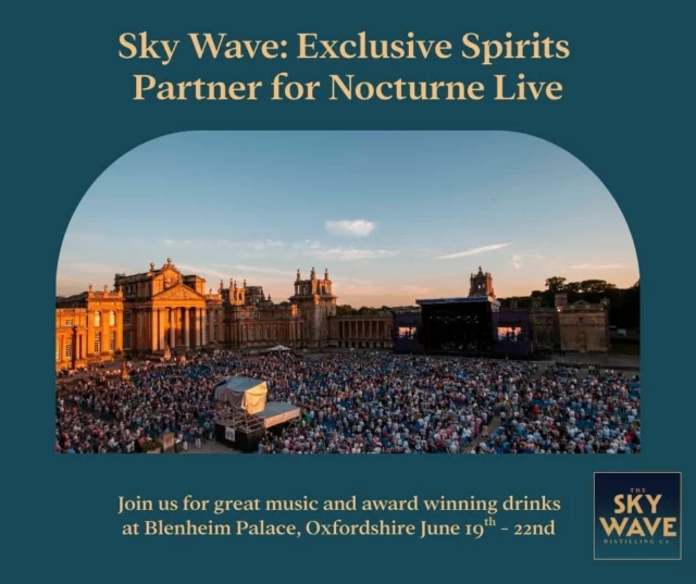 Enjoy our award-winning gin and vodka in the beautiful setting of Blenheim Palace  for this unforgettable and fabulous music event, Nocturne Live  See you there!

#music #ConcertVibes  #summertime 
@wearescramblers Bicester Motion